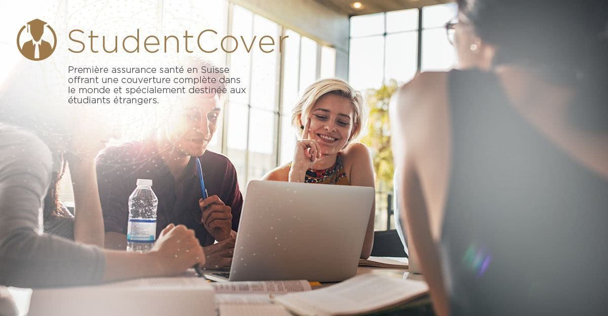 StudentCover - Première assurance santé en Suisse offrant une couverture complète dans le monde et spécialement destinée aux étudiants étrangers.